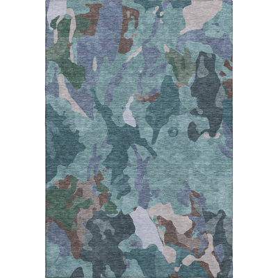 Premium Machine Washable Mayfield AMF2161 modern Rug