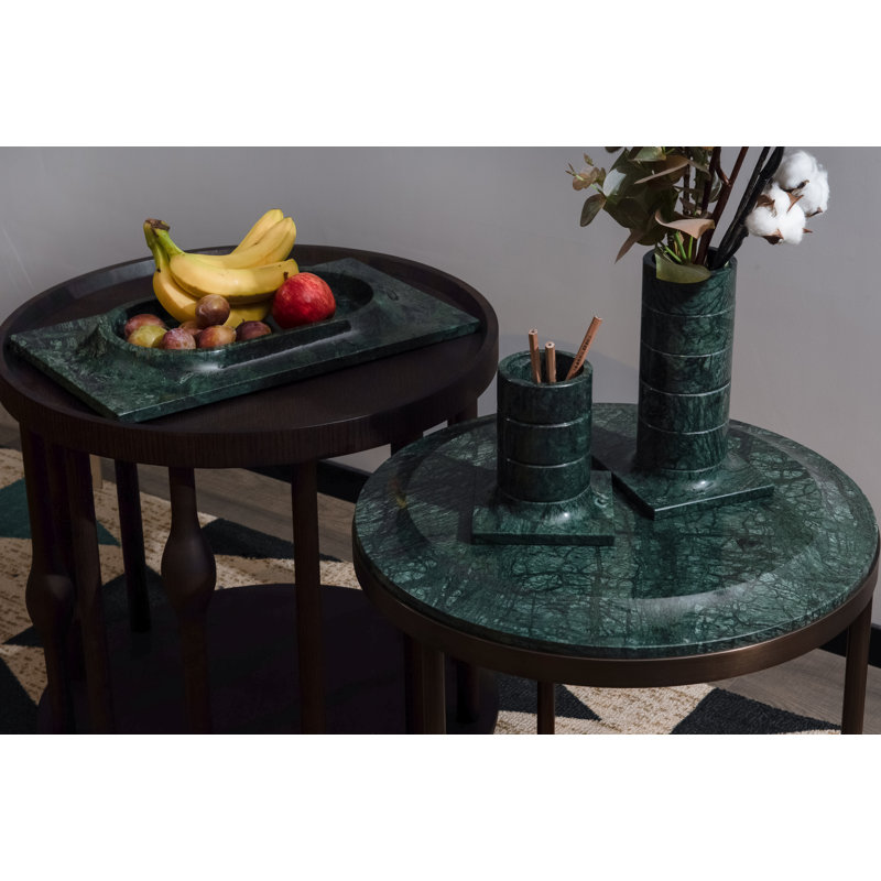 Table de bout Frame, Vert foncé