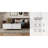 Smart Coffee Table with 135"L Fridge and Wireless Charge-100634353