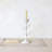 10.125'' H Iron Tabletop Candlestick