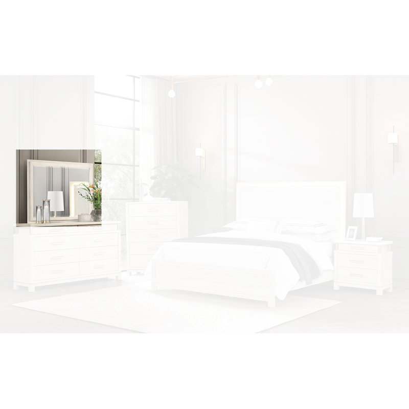 Miroir pour commode Harmke