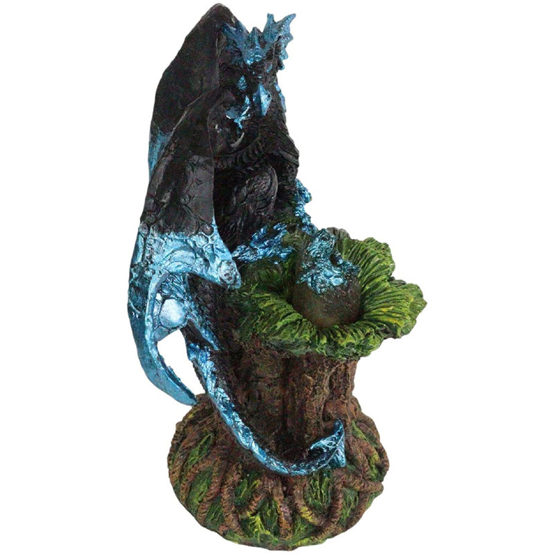 Figurine translucide œuf avec veilleuse DEL