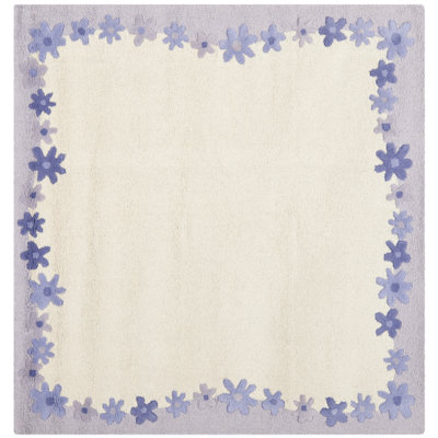 Tapis 80% laine et 20% coton touffeté à la main Claro