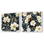 Imane - Ensemble de 2 collages carrés floraux-101849544-101849546