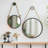 On-trend Hanging Round Mirror