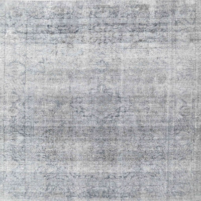 Tapis traditionnel gris / beige Demareo