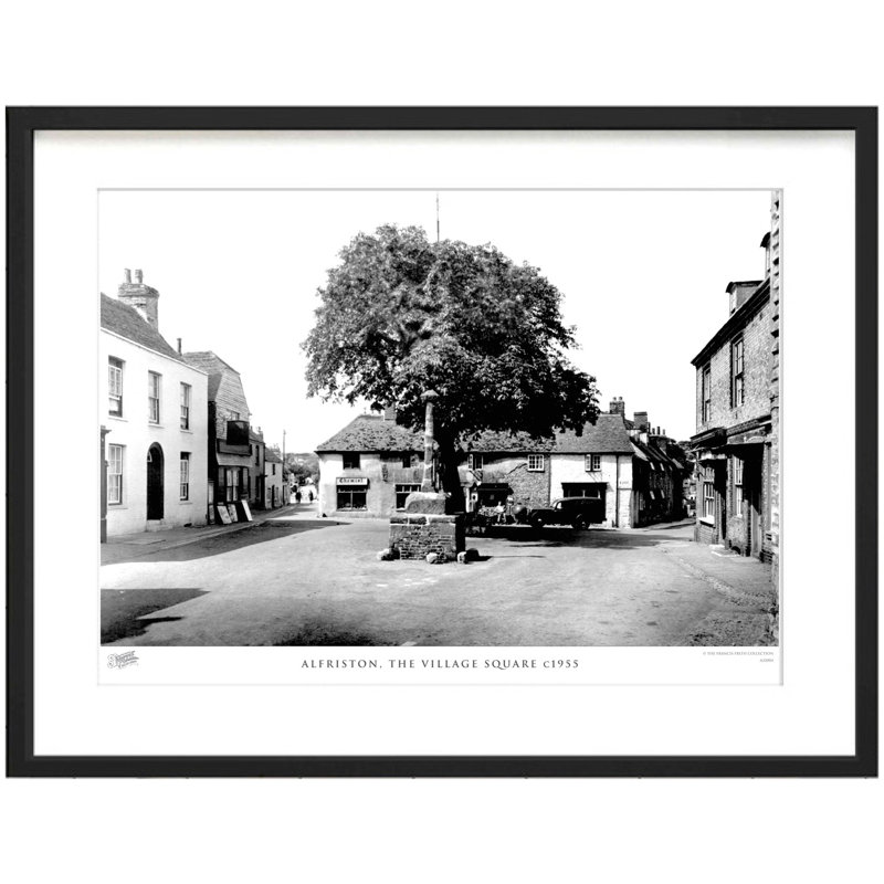 Alfriston, The Village Square C1955 by Francis Frith - Single Picture Frame Print, 60cm H x 80cm W x 2.3cm D