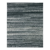Jaipur Living Jamaal RIZ11 Handknotted Stripes Black and Gray Area Rug (6'x9')