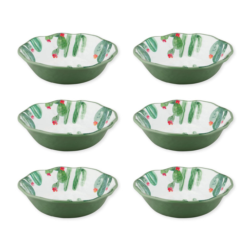 Gabor Desert Cactus Melamine Salad Bowl