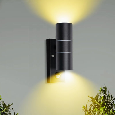 Matte Black Outdoor Sconce