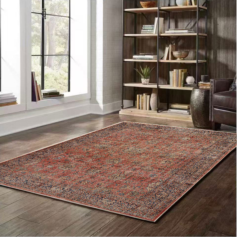 Tapis lavable ultra doux Crafters & Weavers de la collection Ushak, Rectangulaire 3 pi x 5 pi
