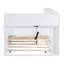 Lits en bois peu encombrants avec chargement USB, lit de jour simple moderne avec rangement