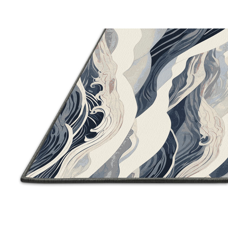 Serenity In Bloom Rug, Square 7'