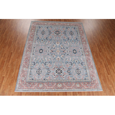 One-of-a-Kind 9' X 11'9" New Age Wool Area Rug in