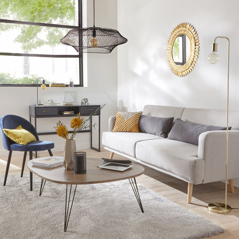 Seeman 1 - Light Black Unique/Statement Pendant