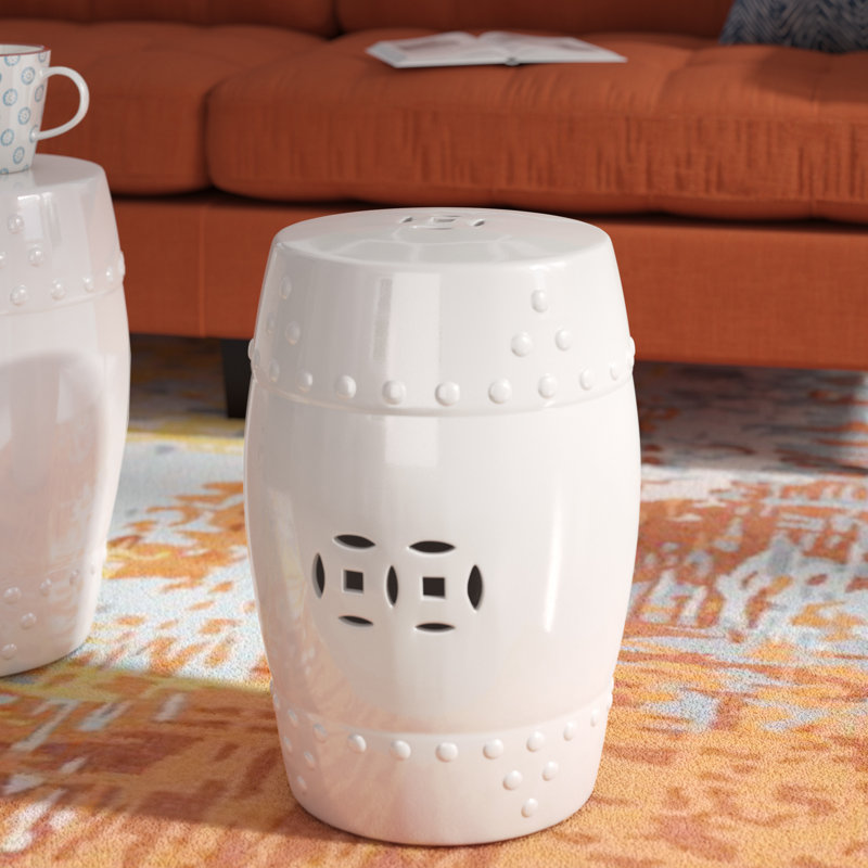 Tabouret de jardin 18 po en céramique Kerens