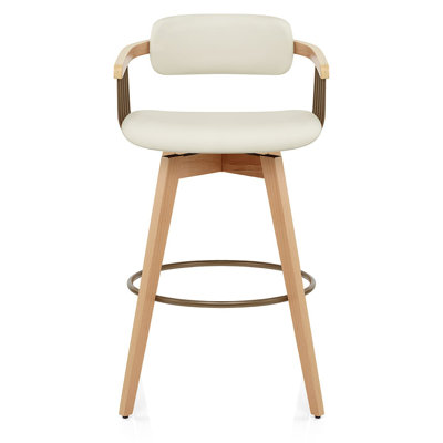 Cream Yes Bar Stool