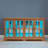LED Curio Display Cabinet Antique Display Cabinet with Glass Doors Adjustable Shelves-1217867657