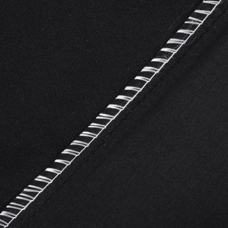 Taie d'oreiller en satin, Très grand, Noir