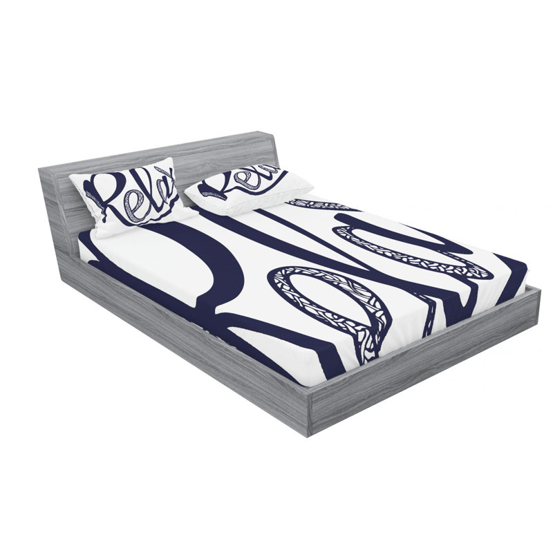 Microfiber Sheet Set, Full Sheet Set with Fitted Sheet