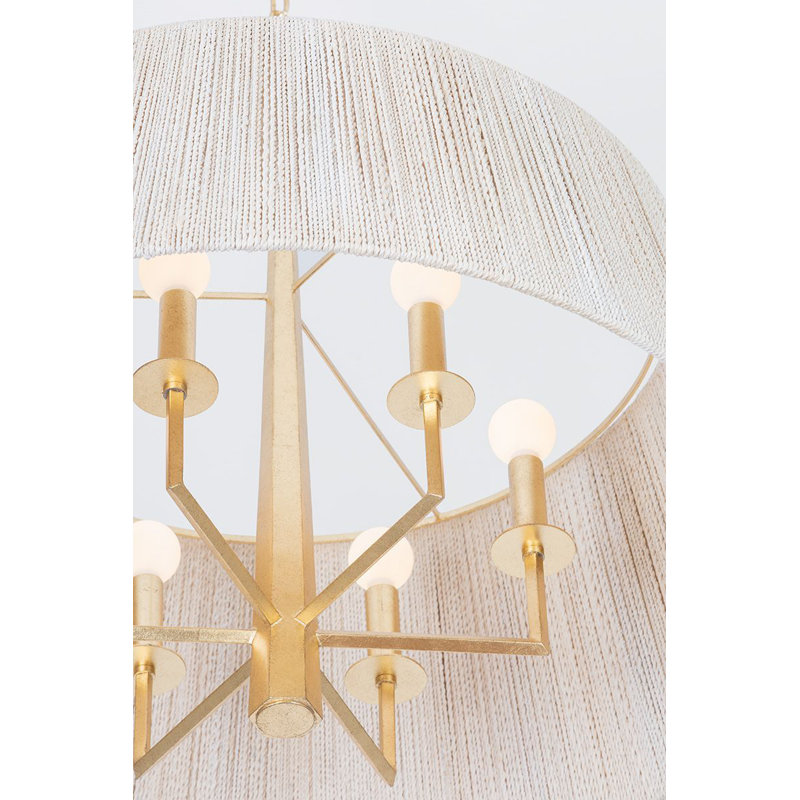 Azar Light Pendant, 23.25" H x 30" W x 30" D