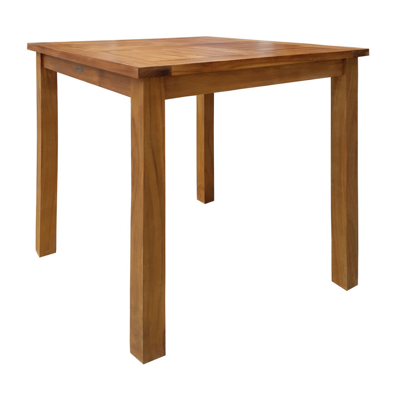 Chaim Outdoor Teak Bistro Table