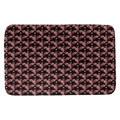 Tapis pour salle de bain arc-en-ciel Leffel