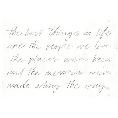 " Best Things In Life "