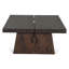 Carlo Acadia 58" Coffee Table In Coffee Bean