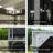 Backyard Storage Shed With Sloping Roof Galvanized Steel Frame Outdoor Garden Shed Metal Utility Tool Storage Room With Latches And Lockable Door (6X4ft)-123375568-123375566