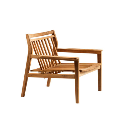 Sammen Outdoor Teak Lounge Chair