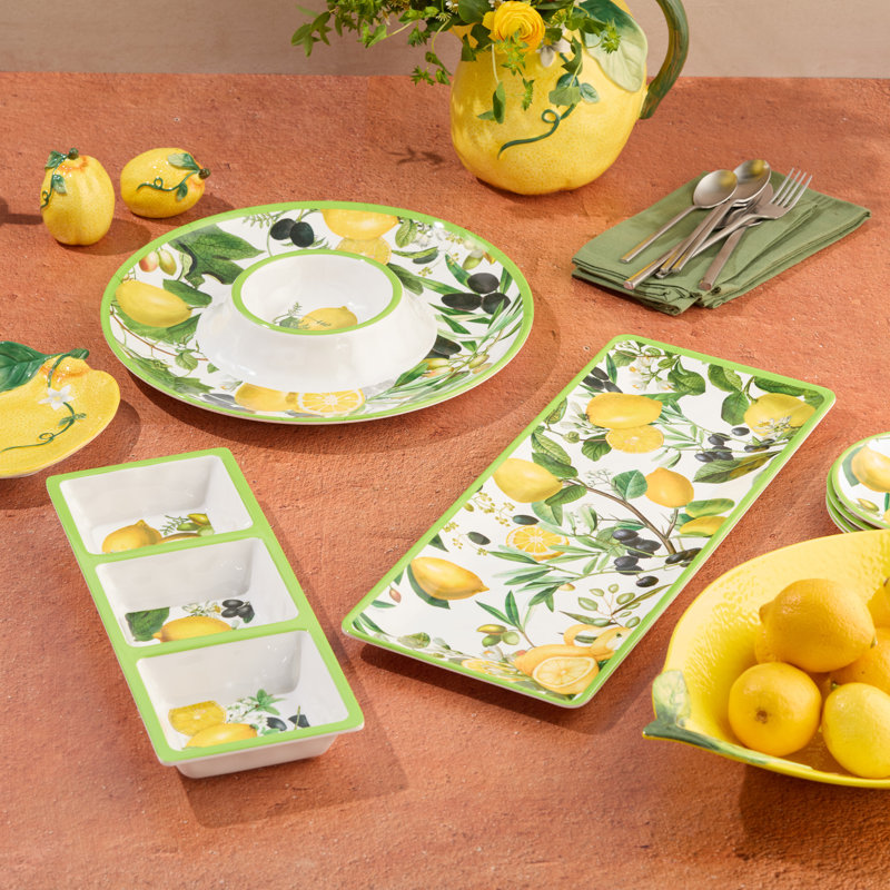 Ensemble d'hôtesses 3 pièces Limone Melamine