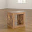 Alguno Floor Shelf End Table