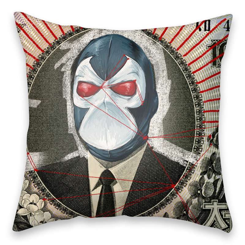 Hand Square Cushion Cover, 60 x 60cm
