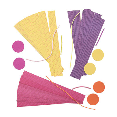 12 Piece Disposable Paper Plastic No Holiday Decoration Kit Disposable Party Supplies for Guests
