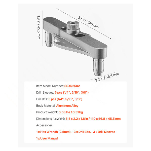 Dimensions du produit
