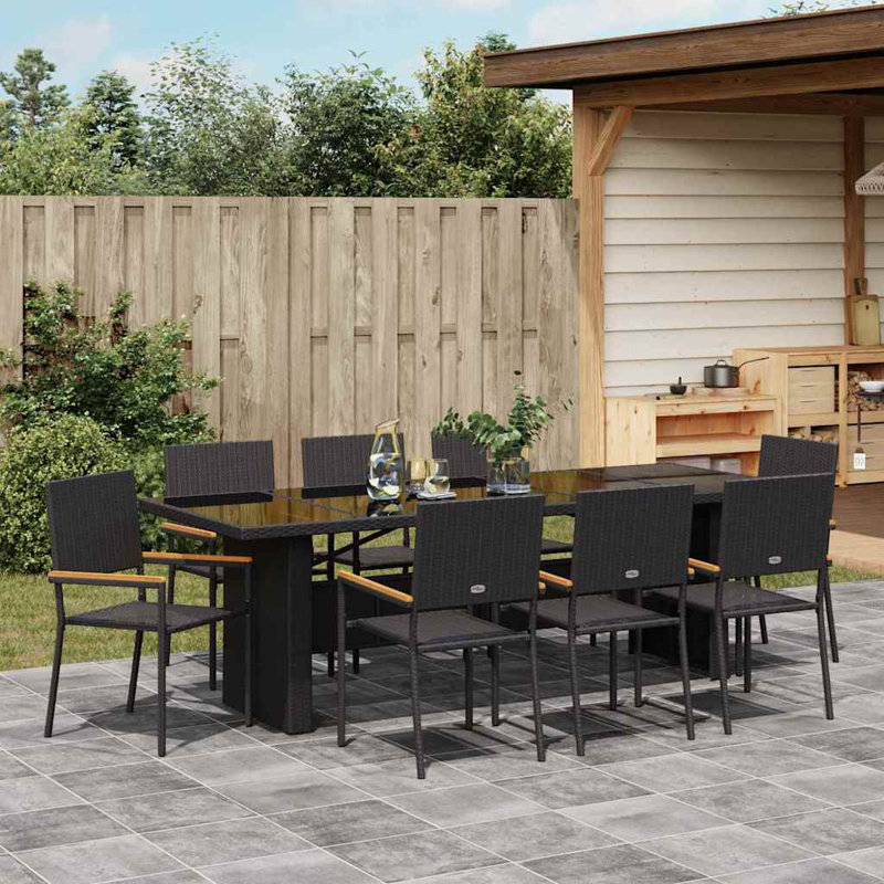 8 - Person Patio Dining Set with Rectangular Table