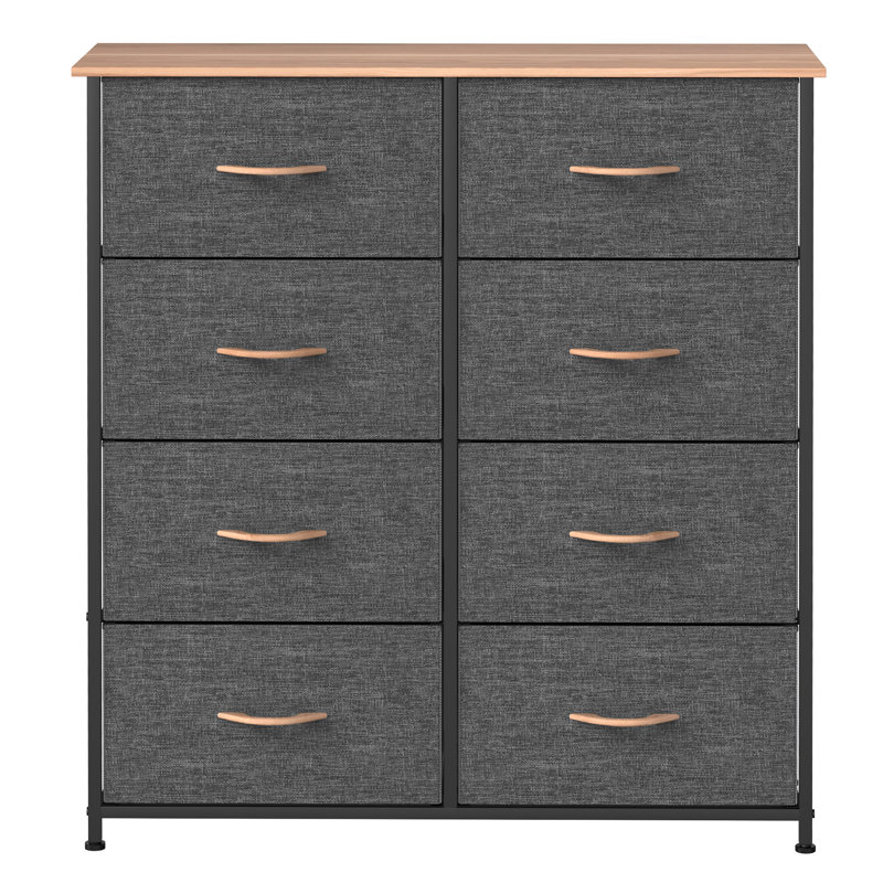 8 Drawer 85.6cm W Chest of Drawers