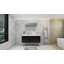 Base de meuble-lavabo simple 58,5 po mural seulement-58199422