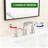 Topcraft 2 Handle Pull-down Bathroom Sink Faucet-115607277