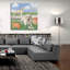  «Fall At The Farm 2» par James Wiens, art mural en verre acrylique, 36 po x 36 po-1067365994