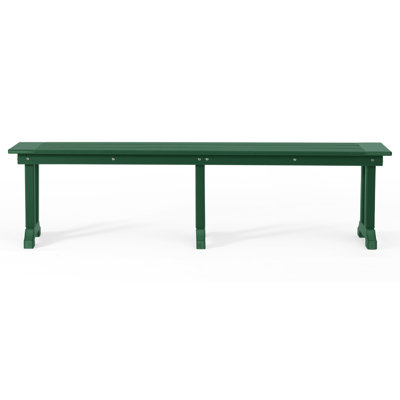 Outdoor All-Weather HDPE Dining Bench