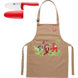 Twinny Kids 2 Piece Chef's Knife and Apron Set