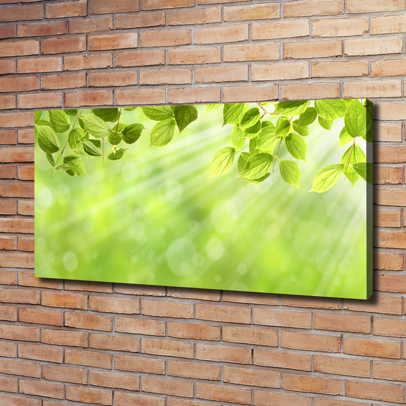 Leaves - Wrapped Canvas Print