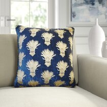 Blue Decorative Pillows, Blue and White Throw Pillows, Toile Pillows Navy  Piping Cording, Light Blue Accent Shams Lumbar, Cobalt Sofa Couch 