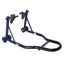 Ensemble de support pour roues avant et arrière en acier Steel, capacité de 1000 lb, noir-1387718720
