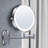 LED Round Metal Wall Mirror Rechargeable Makeup Mirror-1339081341-1333669383