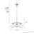 Hunter Saddle Creek 3 Light Convertible Chandelier Ceiling Light Fixture