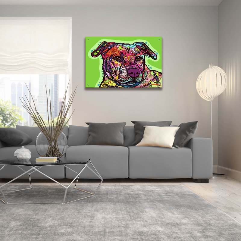 «Look Of Love» par Dean Russo, H 24 po x l 36 po x P 0,2 po