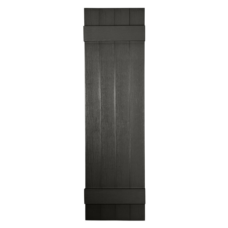 Custom 4 Board Closed BNB Shutters